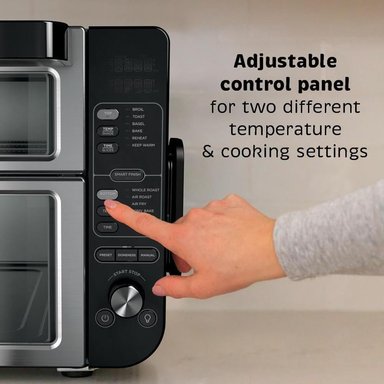 NINJA HORNO DOBLE INTELIGENTE DCT451 12 EN 1 60.7 OZ / 1.8 L | ACERO INOXIDABLE - 3