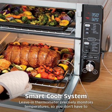 NINJA HORNO DOBLE INTELIGENTE DCT451 12 EN 1 60.7 OZ / 1.8 L | ACERO INOXIDABLE - 4
