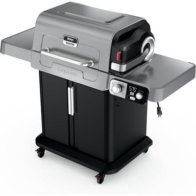 NINJA FLEXFLAME PG301 PARRILLA Y AHUMADOR 2 EN 1, CON PLANCHA | ACERO INOXIDABLE - 1