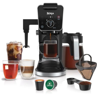 NINJA CAFETERA DUALBREW PRO 12 TAZAS / 1.8 L INDIVIDUAL Y DE GOTEO
