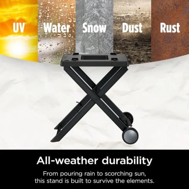 NINJA SOPORTE PLEGABLE WOODFIRE XSKSTAND | NEGRO - 6