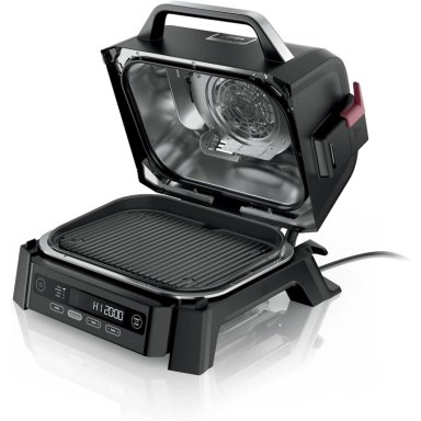 NINJA WOODFIRE OG301, PARRILLA Y AHUMADOR 4 EN 1, | NEGRO