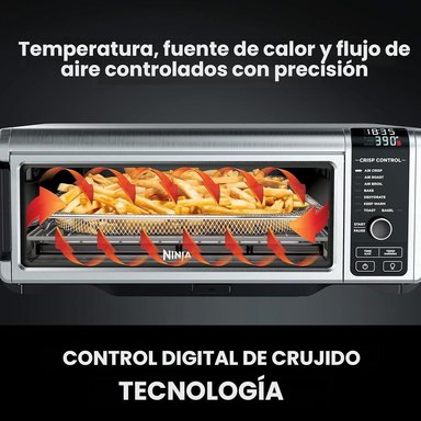 NINJA HORNO DE ENCIMERA DIGITAL AIR FRY SP101 8 EN 1, 60.7 OZ / 1.8 L | PLATEADO - 4