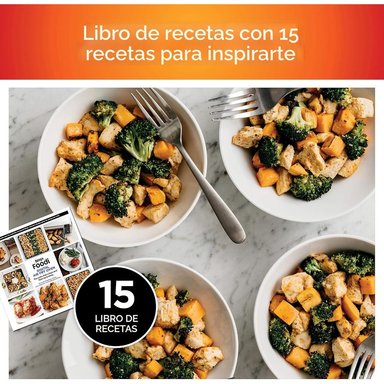 NINJA HORNO DE ENCIMERA DIGITAL AIR FRY SP101 8 EN 1, 60.7 OZ / 1.8 L | PLATEADO - 6