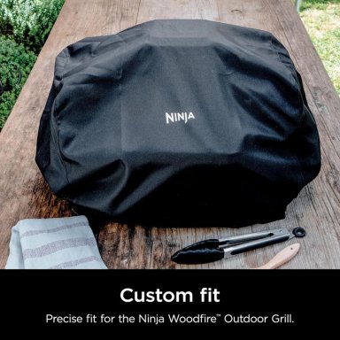NINJA FUNDA PREMIUM WOODFIRE XSKCOVER 48X61X4 CM | NEGRO - 3