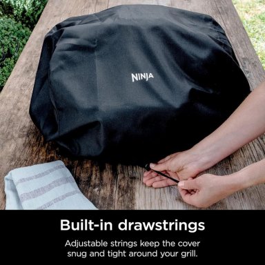 NINJA FUNDA PREMIUM WOODFIRE XSKCOVER 48X61X4 CM | NEGRO - 5