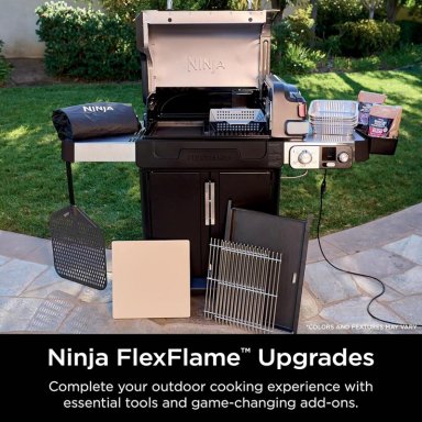 REJILLAS FLEXFLAME ACERO INOXIDABLE, JUEGO 2, RETIENEN CALOR | PLATEADA - 5