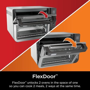 NINJA HORNO DOBLE DCT401 12 EN 1 60.7 OZ / 1.8 L | ACERO INOXIDABLE - 2