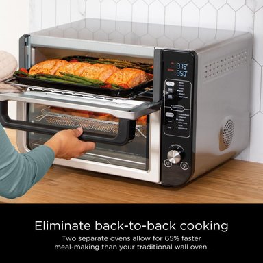 NINJA HORNO DOBLE DCT401 12 EN 1 60.7 OZ / 1.8 L | ACERO INOXIDABLE - 6