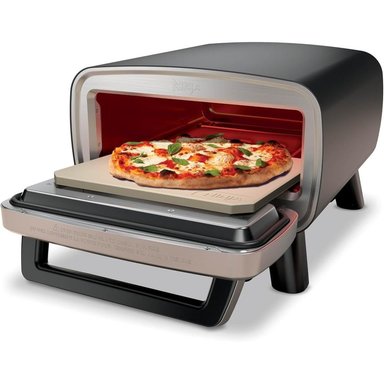 HORNO PIZZA EXTERIOR NINJA, 12'' / 30 CM, PIZZA 3 MIN | NEGRO - 1