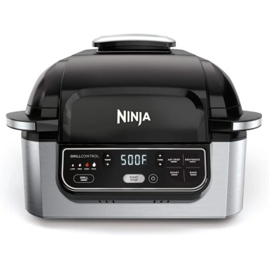 NINJA PARRILLA FOODI 2 EN 1, AG301 2.87 LB / 1.3 KG | NEGRO/GRIS