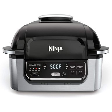NINJA PARRILLA FOODI 2 EN 1, AG301 2.87 LB / 1.3 KG | NEGRO/GRIS - 1
