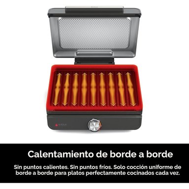 NINJA PLANCHA Y PARRILLA INTERIOR GR101 14'' 260 °C | PLATEADA - 6