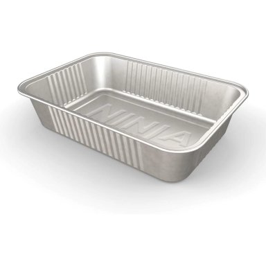 BANDEJAS GRASA FLEXFLAME, ALUMINIO, DESECHABLES, JUEGO 10 | PLATEADA