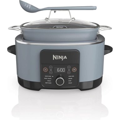 NINJA OLLA MULTIFUNCIÓN FOODI MC1001 8.5 QT / 8.03 L | GRIS SAL MARINA
