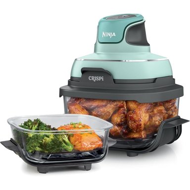 NINJA CRISPI FN101MT, FREIDORA AIRE PORTÁTIL 4 EN 1, 4 QT / 3,8 L | MENTA - 1