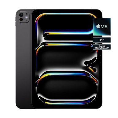 IPAD PRO 11' (2025) M5 2TB (WI-FI + CELLULAR) - GLASS NANOTEXTURIZADO APPLE | SPACE BLACK - 1