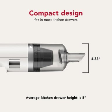 KITCHENAID, ASPIRADORA DE COCINA INALÁMBRICA GO | BLANCO - 6