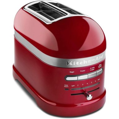 KITCHENAID, TOSTADORA AUTOMÁTICA 2 REBANADAS RANURA ANCHA | ROJO MANZANA