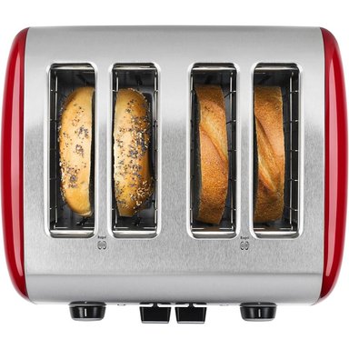 KITCHENAID KMT4115ER, TOSTADORA 4 REBANADAS CON PALANCA MANUAL | ROJO IMPERIO - 2
