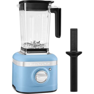 KITCHENAID, LICUADORA VELOCIDAD VARIABLE K400 CON PRENSADOR | TERCIOPELO AZUL - 1