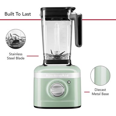KITCHENAID KSB4028, LICUADORA VELOCIDAD VARIABLE K400 CON PRENSADOR | PISTACHO - 4