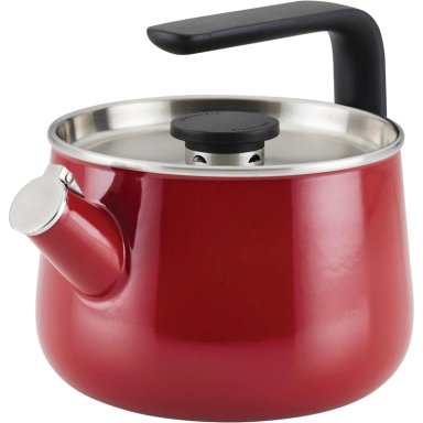 KITCHENAID KEK1222ER, TETERA SILBANTE ESMALTADA 2 QT | ROJO IMPERIO
