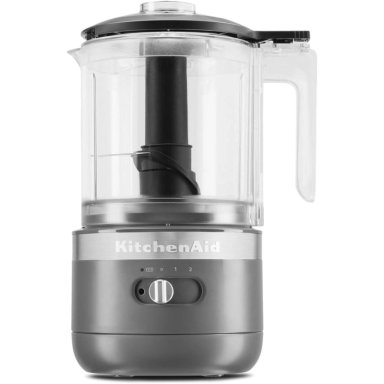 KITCHENAID KFCB519DG, PICADORA DE ALIMENTOS INALÁMBRICA 5 QT / 4.7 L | GRIS CARBÓN