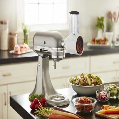 KITCHENAID, ACCESORIO REBANADOR/TRITURADOR DE ALIMENTOS FRESCOS PARA BATIDORAS DE PIE - 2