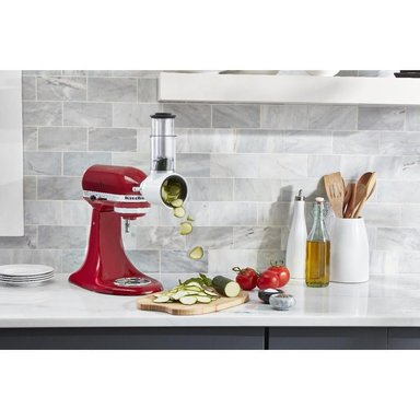 KITCHENAID, ACCESORIO REBANADOR/TRITURADOR DE ALIMENTOS FRESCOS PARA BATIDORAS DE PIE - 6