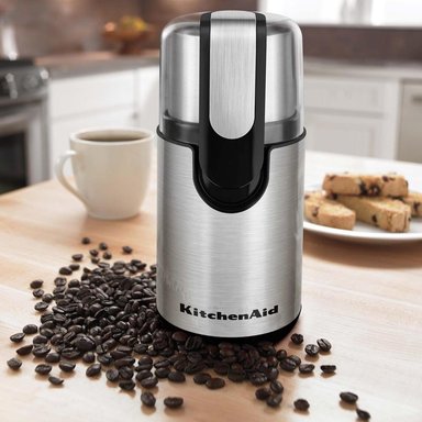 KITCHENAID BCG111OB, MOLINILLO DE CAFÉ DE CUCHILLAS 4 OZ / 118 ML | NEGRO ÓNIX - 3