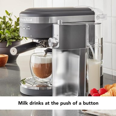 KITCHENAID KESMK5, ACCESORIO ESPUMADOR AUTOMÁTICO DE LECHE METÁLICO NEGRO - 2