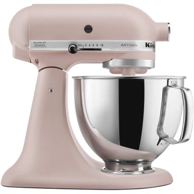 KITCHENAID, BATIDORA DE PIE ARTISAN SERIES 5 QT CABEZAL INCLINABLE | ROSA