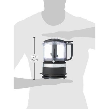 KITCHENAID KFC3516BM, PICADORA DE ALIMENTOS 3.5 QT / 3.3 L | NEGRO MATE - 3