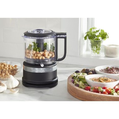 KITCHENAID KFC3516BM, PICADORA DE ALIMENTOS 3.5 QT / 3.3 L | NEGRO MATE - 5