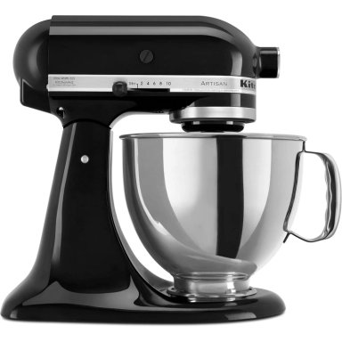 KITCHENAID ARTISAN, BATIDORA DE PIE 5 QT / 4.7 L CON PROTECTOR | NEGRO ÓNIX