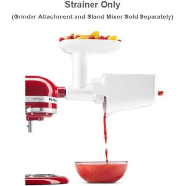 KITCHENAID KSMFVSP, ACCESORIO COLADOR DE FRUTAS Y VERDURAS PARA BATIDORAS DE PIE - 4