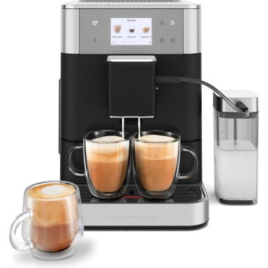 KITCHENAID, MÁQUINA DE CAFÉ ESPRESSO TOTALMENTE AUTOMÁTICA KF7 | NEGRO