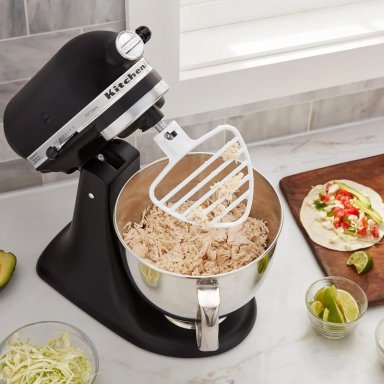 KITCHENAID KSMPB5W, ACCESORIO BATIDOR DE MASA CABEZAL INCLINABLE 4.5/5 QT | BLANCO - 6