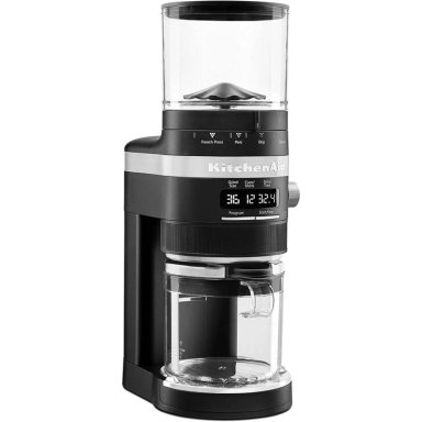 KITCHENAID KCG8433, MOLINILLO DE CAFÉ | NEGRO MATE