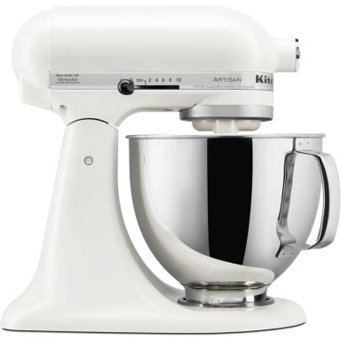 KITCHENAID, BATIDORA DE PIE ARTISAN SERIES 5 QT CABEZAL INCLINABLE | PORCELANA