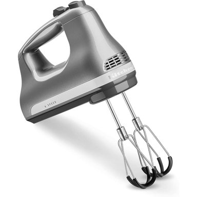 KITCHENAID, BATIDORA CON 6 VELOCIDADES CON BATIDORES DE BORDE FLEXIBLE | GRIS - 1