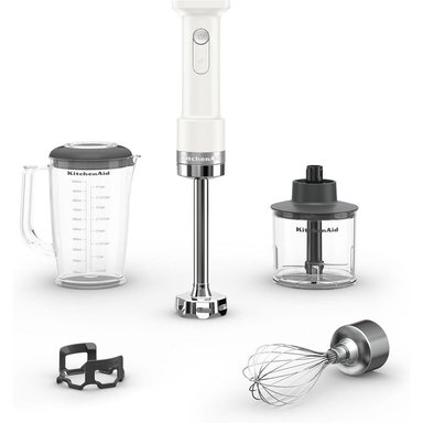 KITCHENAID, BATIDORA DE MANO INALÁMBRICA GO CON ACCESORIOS | BLANCO - 1