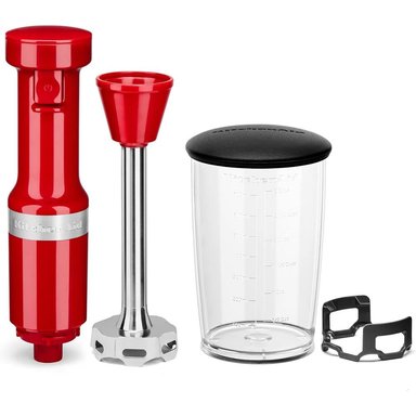 KITCHENAID KHBV53, BATIDORA DE MANO CON CABLE VELOCIDAD VARIABLE | ROJO IMPERIO - 3