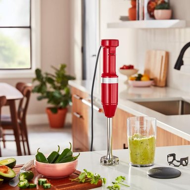 KITCHENAID KHBV53, BATIDORA DE MANO CON CABLE VELOCIDAD VARIABLE | ROJO IMPERIO - 4