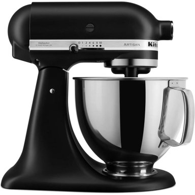KITCHENAID ARTISAN, BATIDORA DE PIE 5 QT / 4.7 L | NEGRO
