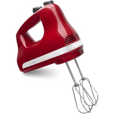 KITCHENAID KHM512, BATIDORA DE MANO 5 VELOCIDADES ULTRA POWER | ROJO IMPERIO