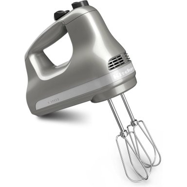 KITCHENAID KHM512, BATIDORA DE MANO ULTRA POTENTE 5 VELOCIDADES | PLATEADO