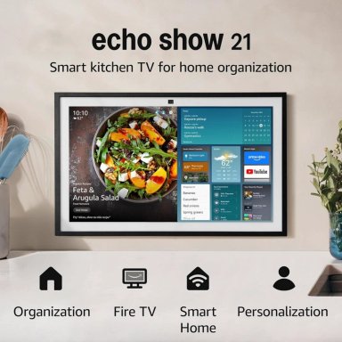 AMAZON ECHO SHOW 21, CENTRO INTELIGENTE CON FIRE TV Y ALEXA INTEGRADOS | 21 IN / 53 CM - 2