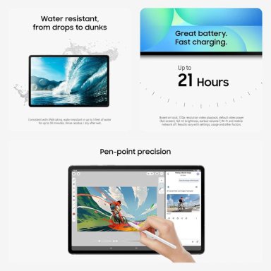 SAMSUNG GALAXY TAB S10 FE+ 13.1' 256GB WIFI | AZUL - 4